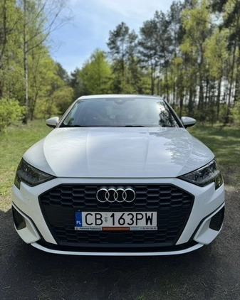 Audi A3 cena 109999 przebieg: 6800, rok produkcji 2023 z Bydgoszcz małe 154